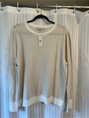 Loft Striped Sweater - NWT